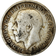 Monnaie, Grande-Bretagne, George V, 3 Pence, 1912, TTB, Argent, KM:813 - F. 3 Pence