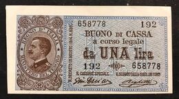 1 Lira Vitt. Em. III° Serie 162 Del 28 12 1917 NC  Sup/q.fds Ottimo Esemplare LOTTO 1405 - Italië – 1 Lira