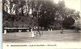 SPORT --  TENNIS - Boulogne Sur Mer - Le Jeu Du Lawn Tennis - Vue D'ensemble - Tennis