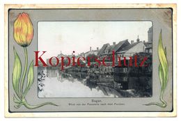 Sagan 1905, Blick Von Der Fasanerie Nach Dem Parchen - Schlesien