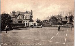 SPORT --  TENNIS - Wislons School, Brighton  - Hard Tennis Court - Tennis