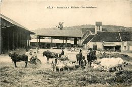 Mézy * Ferme De M . FILLIETTE * Vue Intérieure * Agriculture Agricole Agriculteur Fermier - Other & Unclassified