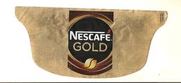 NESCAFE'  GOLD    ETICHETTA  CARTA ITALY - Cafés & Chicorées