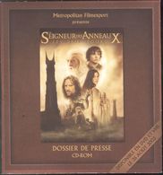 CD Rom Dossier De Presse " Le Seigneur Des Anneaux " - Les Deux Tours - 2002 - Autres Formats