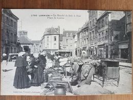 Lannion.le Marché De Bric à Brac.marché Aux Puces.édition Villard 2782 - Lannion