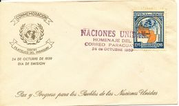 Paraguay FDC 24-10-1959 United Nations With Cachet - Paraguay