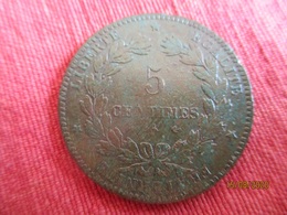 Cinq Centimes 1875 A - 5 Centimes