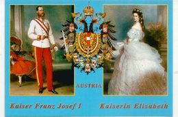 François-Joseph Ier (empereur D'Autriche) &  L'impératrice Élisabeth (« Sissi ») , Mint Uncirculated Postcard - Personaggi Storici