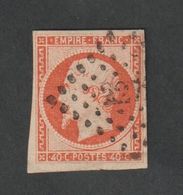 Timbres - N° 16a -  Type  Napoléon III , Légende  Empire Franc  -  1853  -  Oblitéré - - Andere & Zonder Classificatie