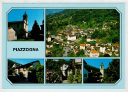 PIAZZOGNA- GAMBAROGNO      (VIAGGIATA) - Gambarogno