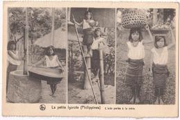 Delcampe - La Petite Igorote - Philippines - L\'aide Portée à La Mère - Philippinen