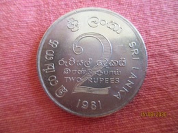 Sri Lanka: 2 Rupees 1981 - Sri Lanka