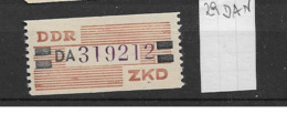 1959 MNH DDR Dienst B Mi  29-DA Reprint - Service