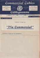 Document Commerciale Cables ( Américan Cable & Radio System ) CABLOGRAMME - 1900 – 1949
