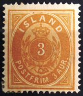 ISLANDE                        N° 12 A                          NEUF* - Unused Stamps