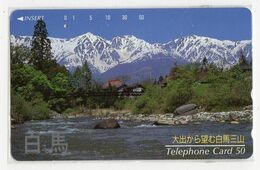 TELECARTE JAPON PAYSAGE - Landschaften