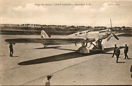 Avion De Record * " Trait D'union  Aviation " Dewoitine D 33 * Thème Transport - 1919-1938: Entre Guerres