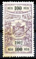 !										■■■■■ds■■ Portugal Revenues 1902 100 Réis ø (x13114) - Nuevos