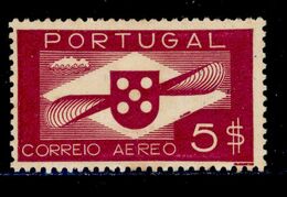 ! ! Portugal - 1936 Air Mail 5$00 - Af. CA 06 - MH - Unused Stamps