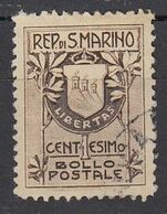 SAN MARINO 1907 -  MiNr: 41 I Used - Oblitérés