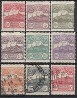 SAN MARINO 1921-1925 -  Lot 9x Monte Titano Used - Used Stamps