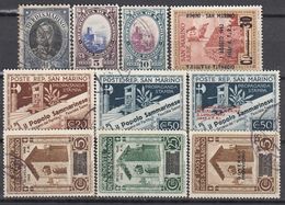 SAN MARINO Ab 1926 -  Lot 10 Verschiedene - Used Stamps
