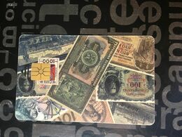 (16-8-202 X) Banknote  - ネコ -Carte Tephone / Phonecard / Telefonkarte / Carta Telefonica / Tarjeta Telefónica - Postzegels & Munten