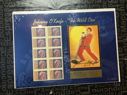 (Stamp 16-08-2020) Australia - Johnny O'Keefe - The Wild One = Presentation Folder Nº00564 - Plaatfouten En Curiosa