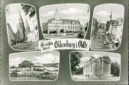 Echtfotokarte Im Kleinformat OLDENBURG I.O., Stadtansichten - Oldenburg