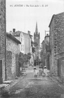 63 - AUBIERE - SORTIE DE L'EGLISE - RUE SAINT ANDRE - édit, G.d'O. N° 913. - Aubiere