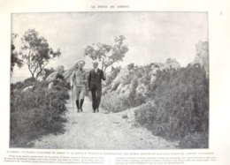 à Corfou - Le Prince Alexandre De Serbie Et Le Docteur Trumbitch - Page Originale 1924 - Documents Historiques