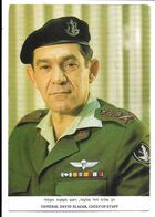 CELEBRITES  -  GENERAL  DAVID  ELAZAR  ,  CHIEF - OF - STAFF - Hombres Políticos Y Militares