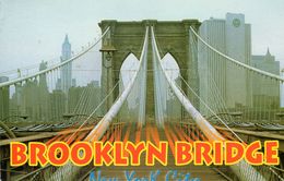 NEW YORK - A Walk Across The Brooklyn Bridge, Next Stop Manhattan - Bruggen En Tunnels