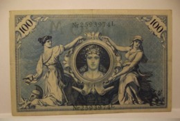 1923  GERMANIA PERIODO IMPERO TEDESCO BANCONOTE TEDESCA  100 EIN BUNDERT MARK GERMANY BANKNOT BILLET DE BANQUE ALLEMAND - 100 Mark