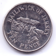 JERSEY 2014: 10 Pence, Magnetic - Jersey
