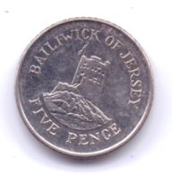 JERSEY 2008: 5 Pence, KM 105 - Jersey