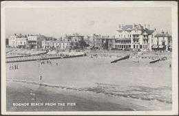 Bognor Beach From The Pier, Sussex, C.1940s - Richards Postcard - Bognor Regis
