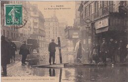 75 PARIS  Le Faubourg Saint Antoine ,inondations 1910 - District 11