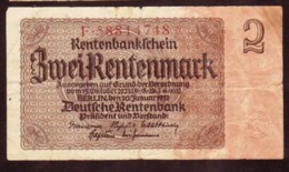 1937 GERMANIA TERZO REICH THIRD REICH BANCONOTE TEDESCA 2 MARK GERMANY BANKNOT BILLET DE BANQUE ALLEMAND TROISIÈME REIC - 5 Reichsmark