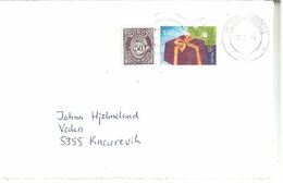 Norway Norge 2003 Christmas Gift  Mi 1485 On Cover Cancelled Posten Norge 13.10.04 - Storia Postale