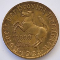 GERMANY - Notgeld - 10000 Mark - 1923 - Provinz Westfalen - #677 - Medallas