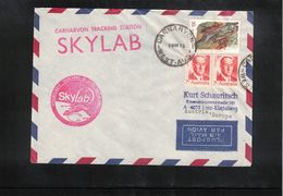 Australia 1973 Space / Raumfahrt Skylab Carnarvon Tracking Station Interesting Cover - Océanie