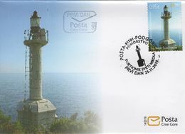 Montenegro (2019) - FDC -  /  Leuchtturm - Faro - Phare - Lighthouse - Leuchttürme