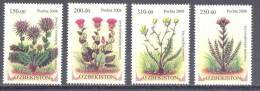 2008. Uzbekistan, Flora Of Uzbekistan, 4v,   Mint/** - Ouzbékistan