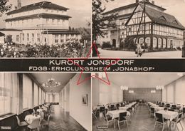 Ansichtskarte Jonsdorf FDGB Erholungsheim Jonashof Olbersdorf Lk Görlitz S/w - Goerlitz