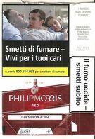 PHILIP MORRIS RED SOFT ITALY BOX SIGARETTE - Etuis à Cigarettes Vides