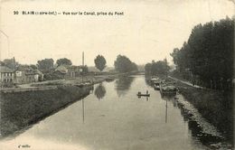 Blain * Vue Sur Le Canal * Prise Du Pont * Péniche Batellerie - Blain