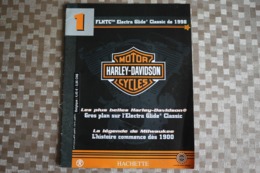 MOTOS HARLEY-DAVIDSON - 50 Numéros Editions Hachette (France)- Année 2001 Format : 22 X 28,50 Cm - Moto
