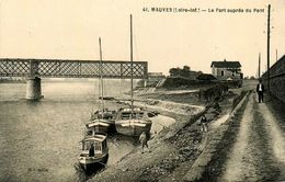 Mauves * Le Port Auprès Du Pont * Péniche Batellerie - Mauves-sur-Loire