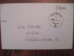 Feldpost 1940 Nummer 14984 Reich Allemagne Cover Stab I Artillerie-Regiment 29 - Lettres & Documents